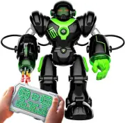 Remote Control Dancing Robot with Programmable Actions and LED Emotion Display