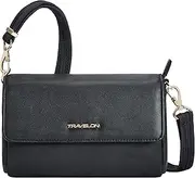 [Travelon] Addison-Anti-Theft-Convertible Crossbody/Belt Bag