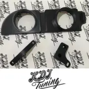 KDI Tuning R33 Skyline Gauge Pod Cluster Vent AC 52mm 3D Printed ABS Black