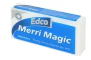 New Edco 58050 Merri Magic Microfibre Eraser - White Carton (72 Erasers)