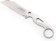 Hydra Buzzard White Hawk Multi-tool Knife 1.4116 Stainless Steel, 80 mm blade and brown kydex sheath