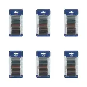 6x 5pc Malli Dark Shades 180M Plastic Spool Sewing DIY Garment Thread
