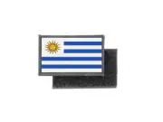 Flag patch printed badge country uruguay