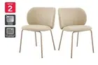 Set of 2 Ovela Kerby Dining Chairs (Beige), Chairs, Home & Garden, Modern,