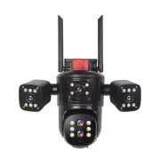 Q840 20MP 10X Optical Zoom Four Screens WiFi IP Camera Wireless Outdoor Five Lens PTZ Full Color Night Vision Auto Track