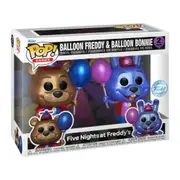 Five Nights at Freddy's Balloon Freddie and Balloon Bonnie Metallic 2 Pack Funko POP! Vinyl