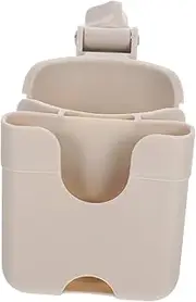 MUSISALY Stroller Cup Holder with Phone Mount Versatile Organizer for Bikes Wheelchairs Scooters and Kayaks Secure Double Locking Bottles Sippy