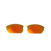 Walleva Fire Red Polarized Replacement Lenses For Wiley X Valor