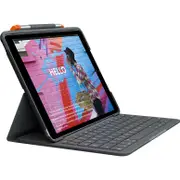 Logitech Slim Folio Keyboard Case for iPad 10.2" [7th/8th/9th Gen] (Graphite)