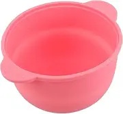 PACKOVE Facial Mask Mixing Bowl Non Stick Waxing Bowl for Skincare Reusable Safe Elegant Design Pink for DIY Mud Masks and Waxing Accessories