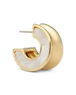 kate spade new york Bold Shimmering Small Hoop Earrings, 0.82