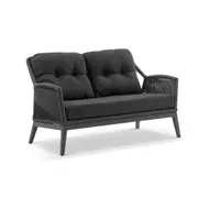 Hugo 3+2+1 Seater Outdoor Aluminium and Rope Lounge Set with Coffee Table - Outdoor Aluminium Lounges