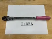 Snap-on Tools USA NEW PEARL PINK 3/8" Drive HARD Flex Head Ratchet FHLFD80APP