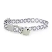 All Day Breakaway Multi Dot Kitten Collar Grey 15-20cm