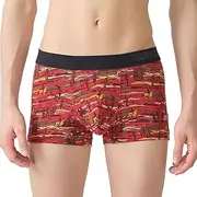 [BODY WILD] Men's Boxer Briefs, Design Esthelbear Ten, Front Closure
