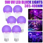 E26 E27 LED UV Light Bulb Ultra Violet Blacklight Bulb Neon Glow in the Dark