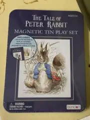 Peter Rabbit 46 Magnetic Tin Play Set & Book + Puzzle Book