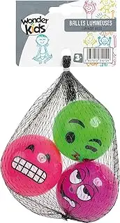 3 Luminous Balls 55 mm depending on Availability