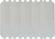 5 Pcs Microwave Oven Mica Waveguide Sheet Oil Baffle Sheet,Microwave Mica Plates Sheet Heat Insulation Board Waveguide Cover for Galanz Microwave Oven Repairing Part (Model A:12.6 * 4.6cm)