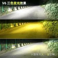 在飛比找樂天市場購物網優惠-汽車貨車機車專用24V款LED大燈三色溫LED大燈LED霧燈