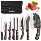 Chef Knife Set Stainless Steel Japanese Damascus Kitchen Knives Sharp Cleaver AU