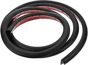 MOLUCKFU 1 Roll Rv Strip Flexible Decorative Moldings Rv Drip Rails Gutter Extension Rv Roof Rain Diverter Drip Guide for Gutter Kit for Shed Rv Drip Rail Rain Strip