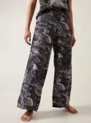 Athleta Calm Cool Pant Cloud Texture Black 3X