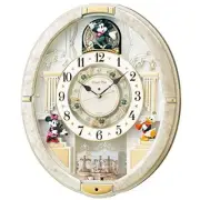 Disney Seiko Automaton Wall Clock or Doll Mickey Mouse Analog 12 Melodies Japan