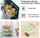 3 Pack Glass Food Storage Containers, Meal Prep, Airtight Bento Boxes with Le...