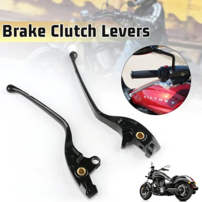 1 Pair Motorcycle Brake Clutch Levers For Victory Highball Hammer Jackpot Cross