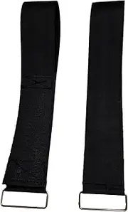 Aymzbd 2 Rowing Machine Foot Straps, Elliptical Machine Pedal Straps, Multi-Purpose Lightweight Fitness Equipment for Sports, Home Gym