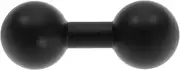 25mm to 25mm Composite Extension Ball Adapter for Industry Standard Dual Ball Socket 1-Inch/25mm Mounting Arms Aluminum Alloy