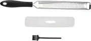 IsMwav Lemon Zester & Cheese Grater - Stainless Steel - Kitchen Tool, Nutmeg, Chocolate, Vegetables, Fruits, Dishwasher