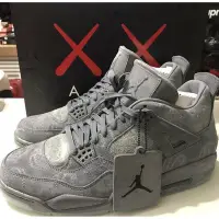 在飛比找Yahoo!奇摩拍賣優惠-NIKE Air Jordan 4 RETRO KAWS 灰