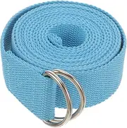 TOYANDONA Extendable Yoga Band Multi Function Workout Strap for Household Stretching Soft Material for Improving Flexibility and Mastering Poses