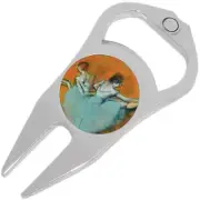 Ballet Dancers Golf Ball Marker Divot Repair Tool Bottle Opener
