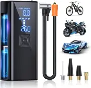 Portable Air Compressor, 150PSI Portable Air Pump for Car Tires with 25000mAh...