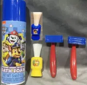 Nickelodeon’s Paw Patrol Rubble Pretend Just Like Dad Bath Time Shaving Toy Set