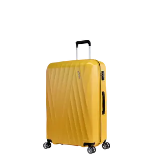 新光桃站【EMINENT】Probeetle KJ89(檸檬黃)對開拉鍊行李箱-28吋