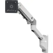 Ergotron Mounting Arm for Monitor, TV - White - 1 Display(s) Supported - 106.7 cm (42") Screen Support - 19.05 kg Load Capacity - 100 x 100, 75 x 75,