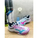 【唯羽生活】MIZUNO 美津濃 WAVE CLAW NEO 2 寬楦 羽球鞋 71GA227030 選手款