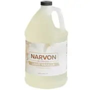 Narvon Light Vanilla Syrup 1 Gallon - 4 Pieces 515VANILLALT