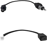 Car Radio Stereo CANBus Cable Android Head Unit Power Wiring Harness Socket Connector CAN Bus Decoder Compatible for Ford Fiesta 2012