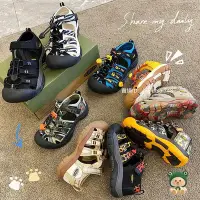 在飛比找Yahoo!奇摩拍賣優惠-防滑 透氣 軟底 新款日本 keen 兒童 涼鞋 溯溪鞋 醜