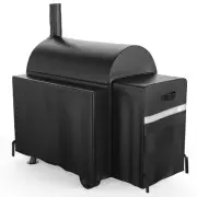 Waterproof Grill Cover for Oklahoma Joe's Longhorn Offset Smoker – 600D Heavy...