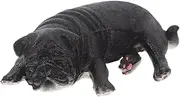 Dog Model Toy Dog Figurine Dog Ornament Playroom Decor Indoor Decor Puppy Mini Animal Figurines Simulated Dog Statue Miniature Dog Collectibles Dog Figure Dog Decoration Plastic
