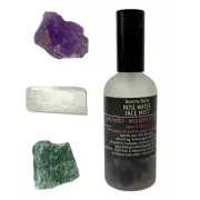 Amethyst Face Mist & Raw Crystal Negativity Blocker Kit