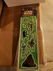 STAR WARS Episode 1 jar jar Binks droids spaceships Scrapbook Stickers!