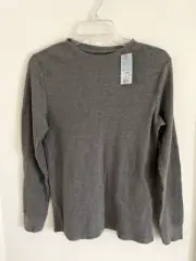 Boys Gray Sweater - Target - Cat & Jack - L(12/14) - 40% Recycled Polyester