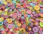 100 Easter Spring Pastel Baby Mix Buttons Assorted Bulk Lot Aussie Seller